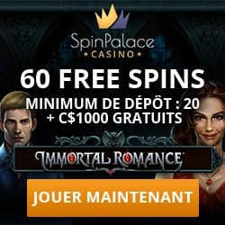 Promotions du Spin Casino 