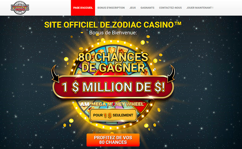 Zodiac casino canada