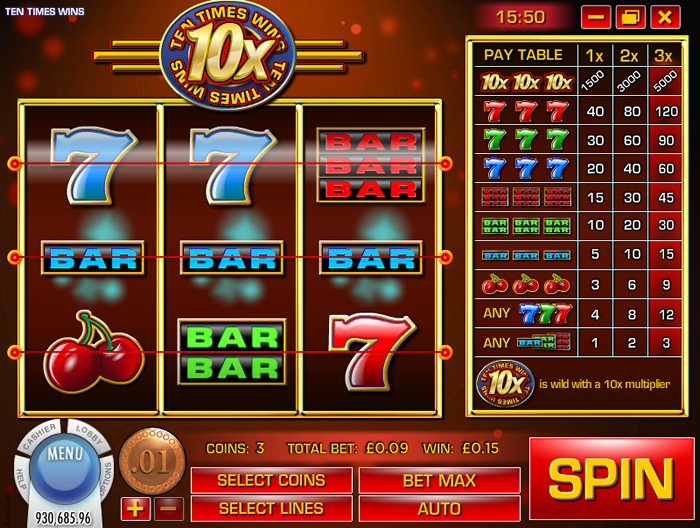 10x Ten Times Wins