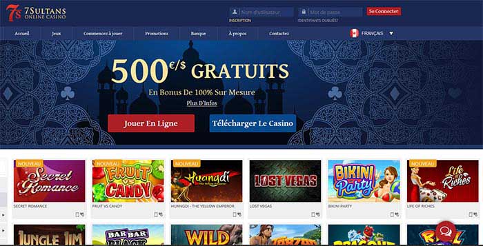 casinoen ligne 7 sultans