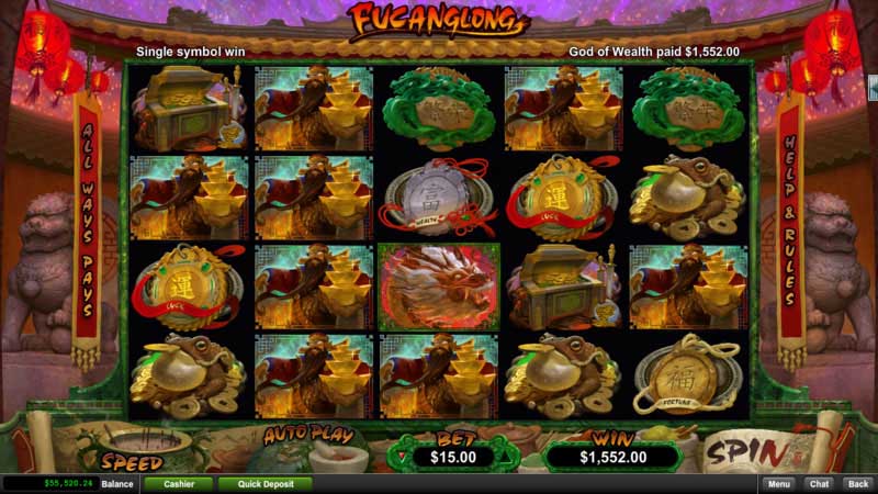 Fucanglong Machine à Sous
